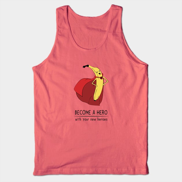 Super Banana Tank Top by DonCorgi